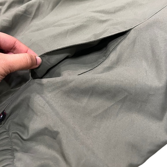 Grand Slam Golf Jacket Size XL Olive Convertible 2in1 Zip Off Half Zip Pullover - Picture 8 of 12